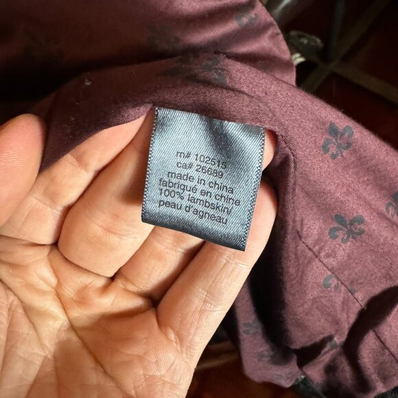 *RARE* JOHN VARVATOS Limited Edition Double Breasted Leather Jacket Sz52 RP$2698 - Picture 13 of 16